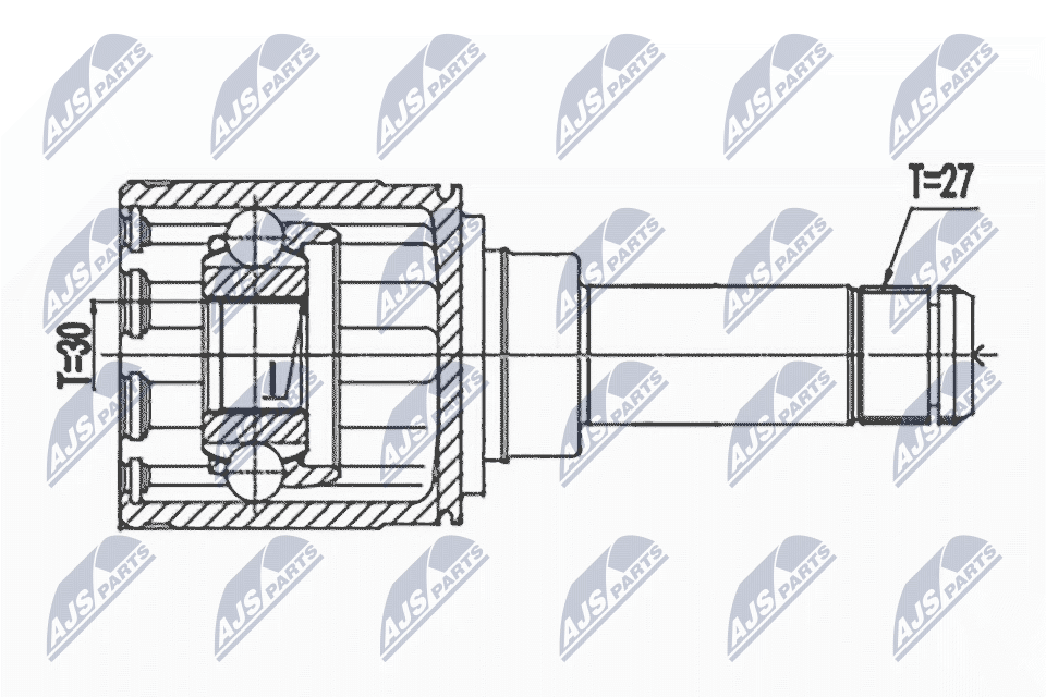 Joint Kit, drive shaft  Art. NPWBM146