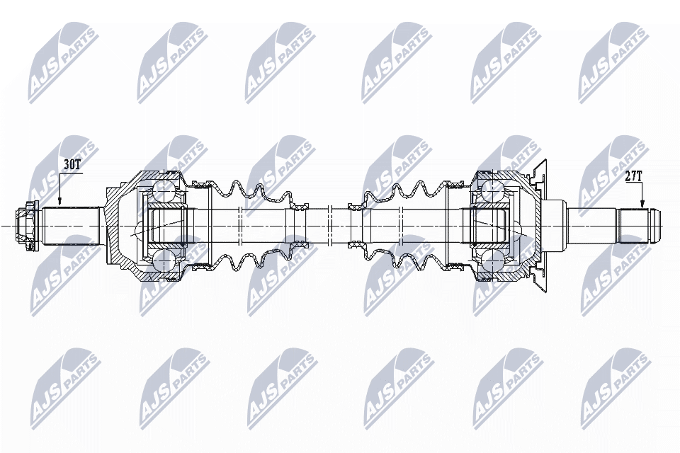 Drive Shaft  Art. NPWBM153