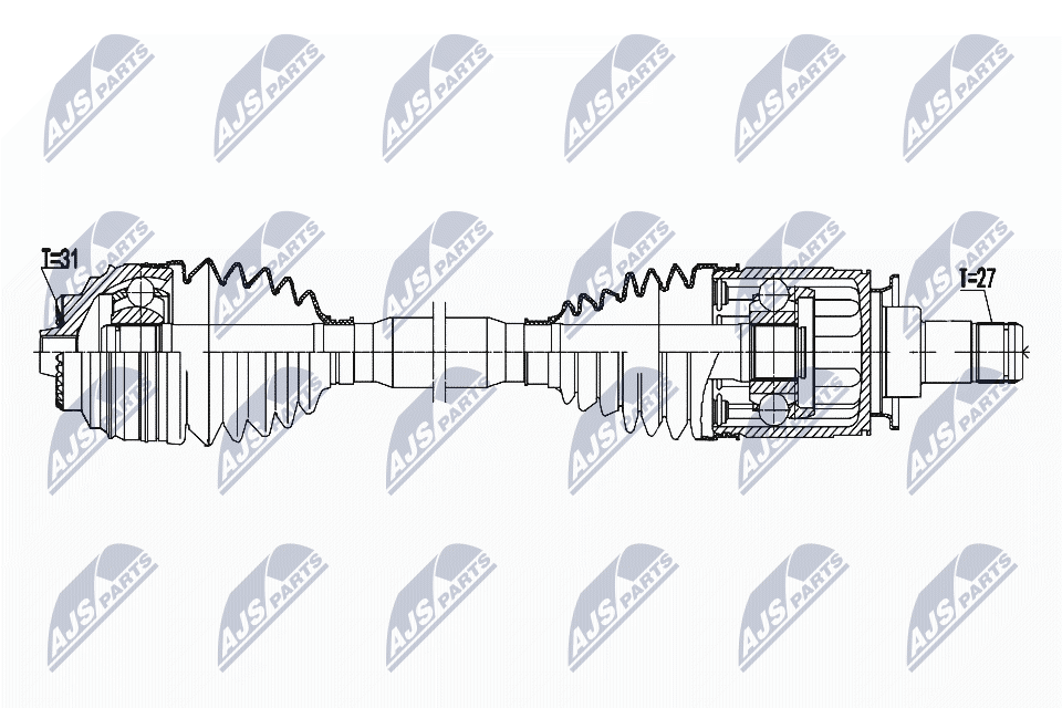 Drive Shaft  Art. NPWBM182