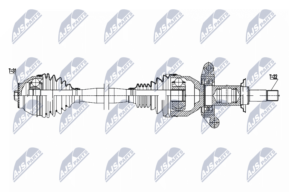 Drive Shaft  Art. NPWBM183