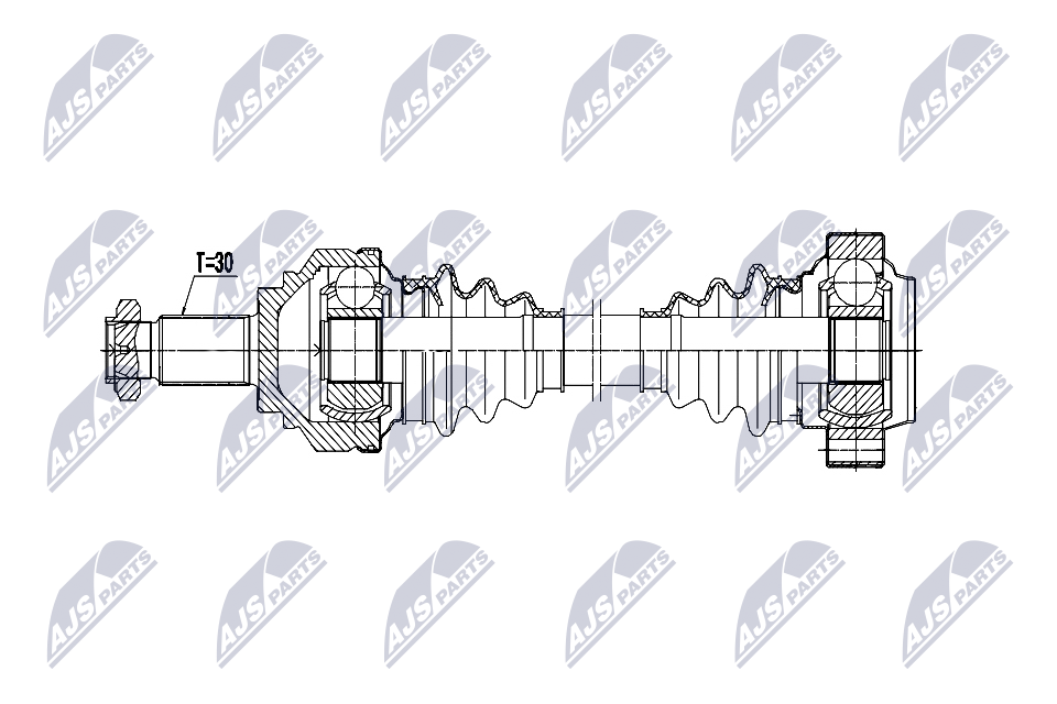 Drive Shaft  Art. NPWBM207