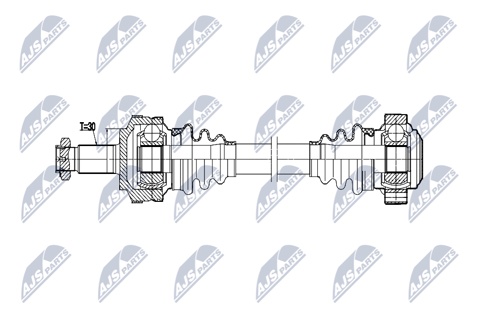 Drive Shaft  Art. NPWBM215