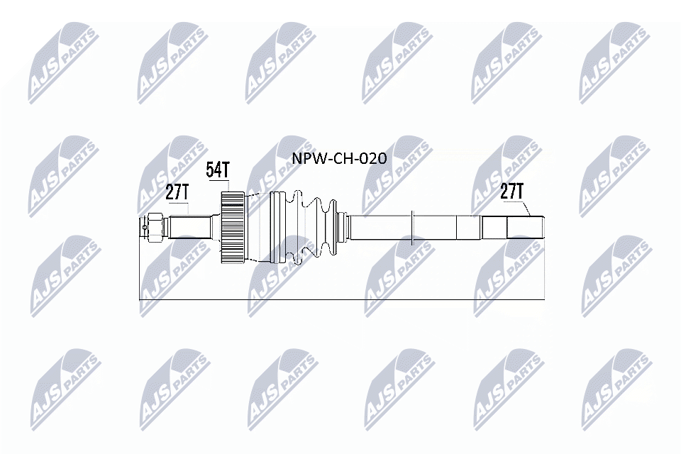 Drive Shaft  Art. NPWCH020