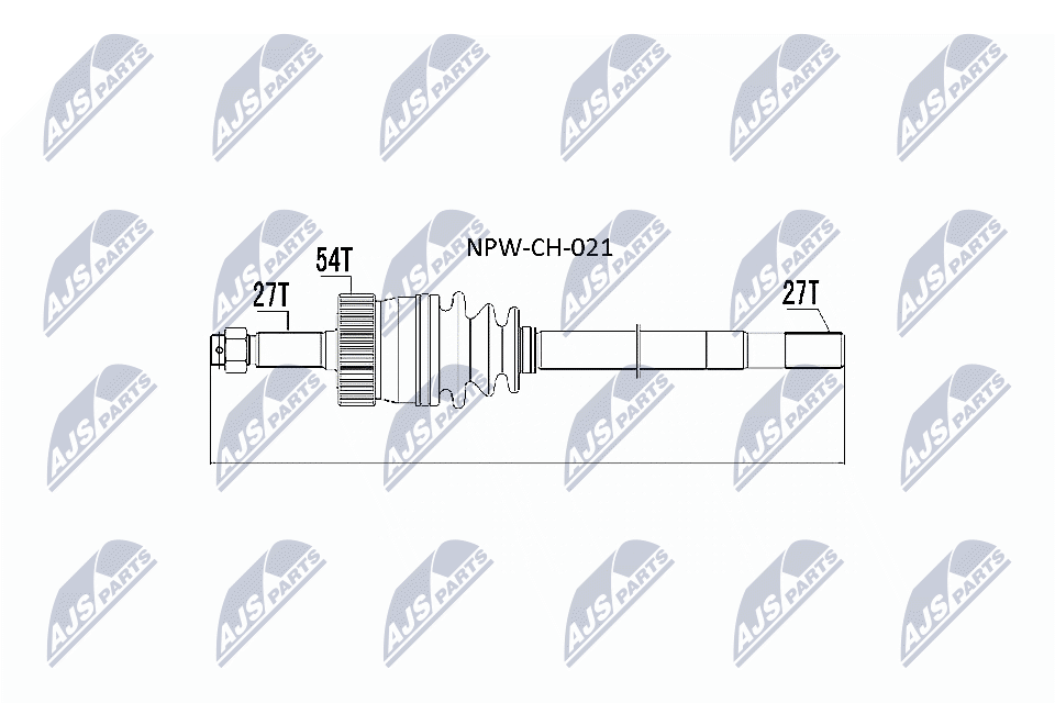 Drive Shaft  Art. NPWCH021