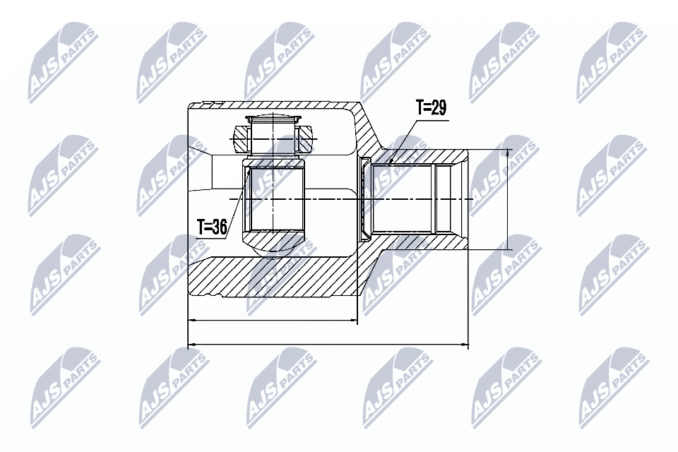 Joint Kit, drive shaft  Art. NPWCH026