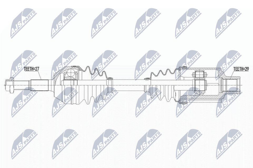 Drive Shaft  Art. NPWCH102