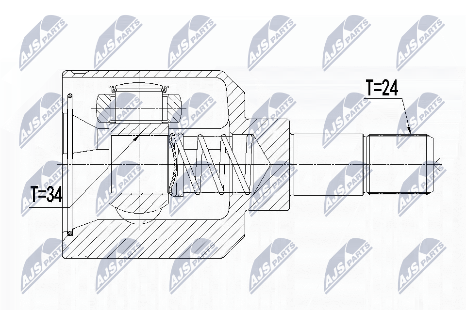 Joint Kit, drive shaft  Art. NPWCT056