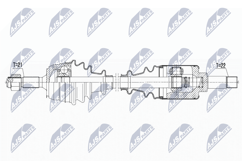 Drive Shaft  Art. NPWCT065