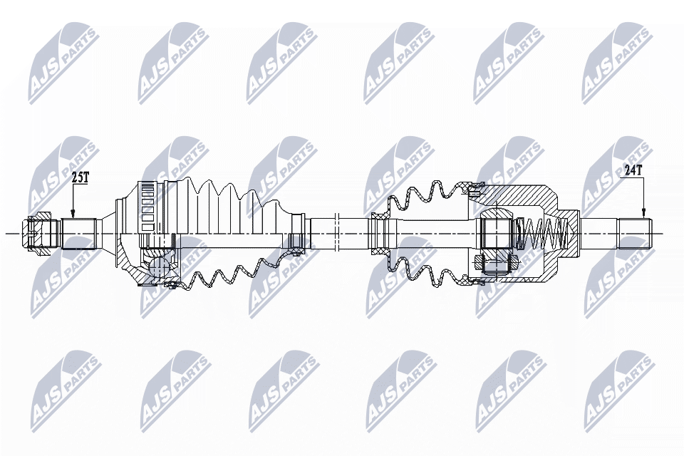 Drive Shaft  Art. NPWCT075