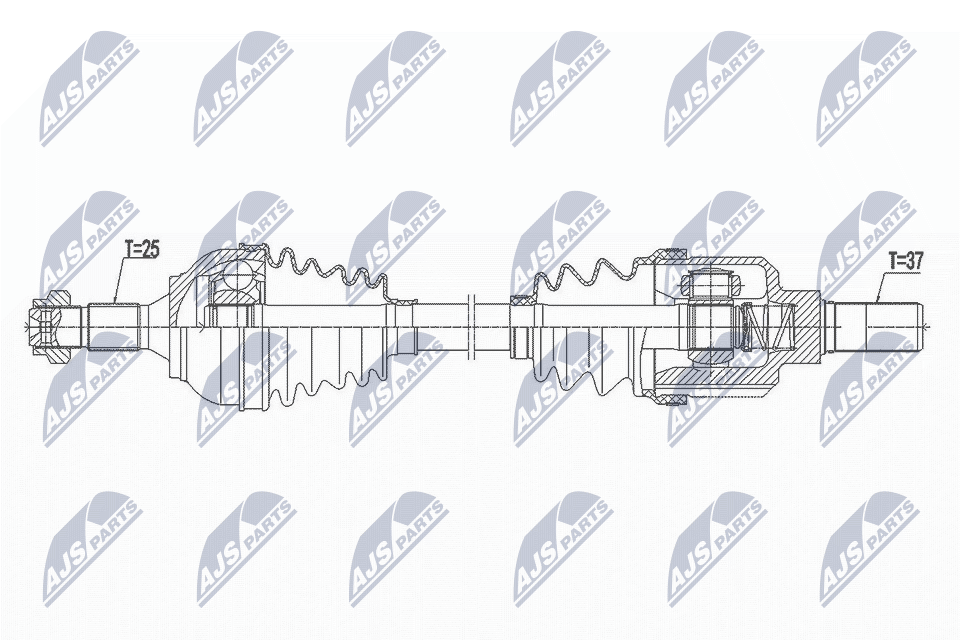 Drive Shaft  Art. NPWCT101