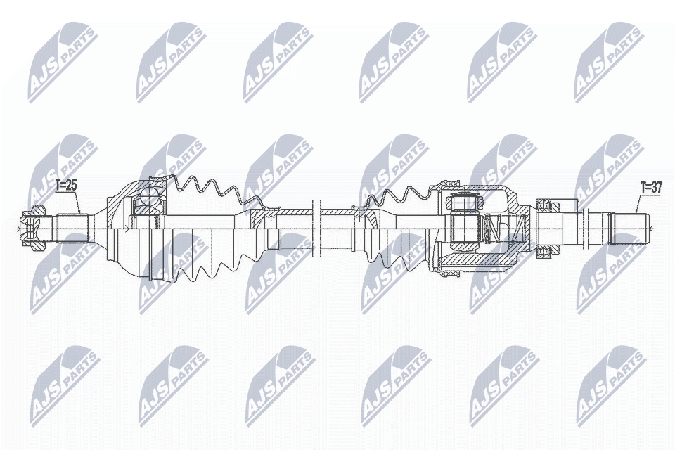 Drive Shaft  Art. NPWCT107