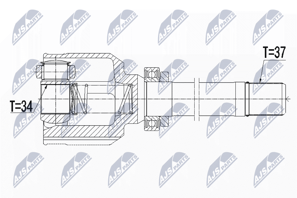 Joint Kit, drive shaft  Art. NPWCT108