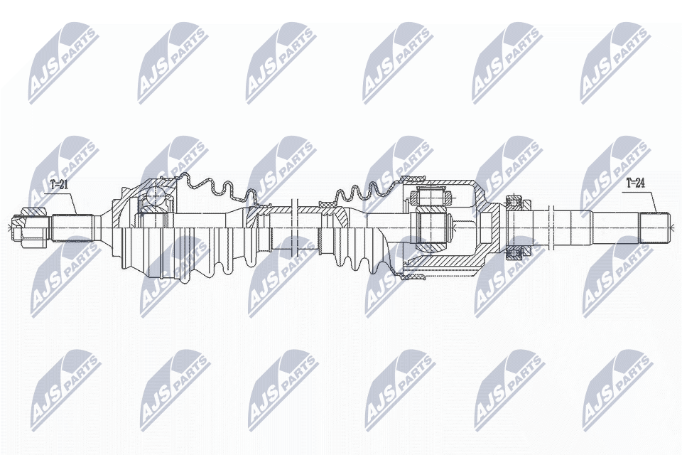 Drive Shaft  Art. NPWCT135