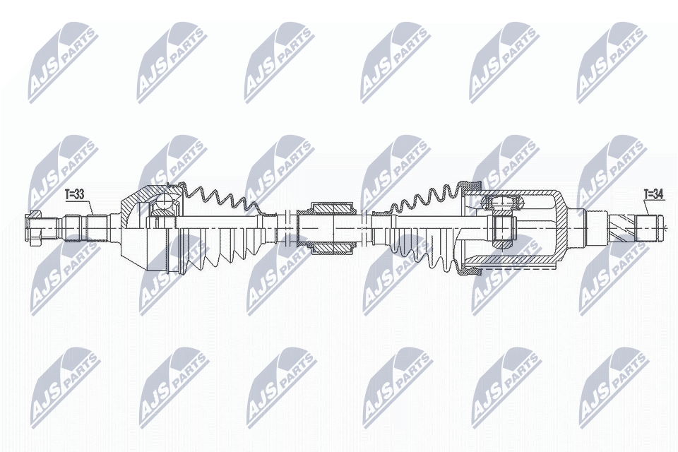 Drive Shaft  Art. NPWDW029