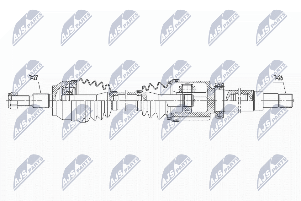 Drive Shaft  Art. NPWFR145