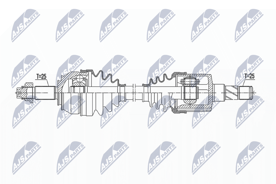 Drive Shaft  Art. NPWFT043