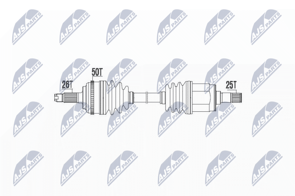 Drive Shaft  Art. NPWHD031