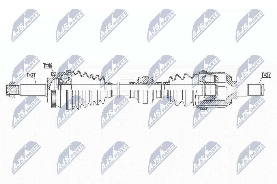 Drive Shaft  Art. NPWHY557