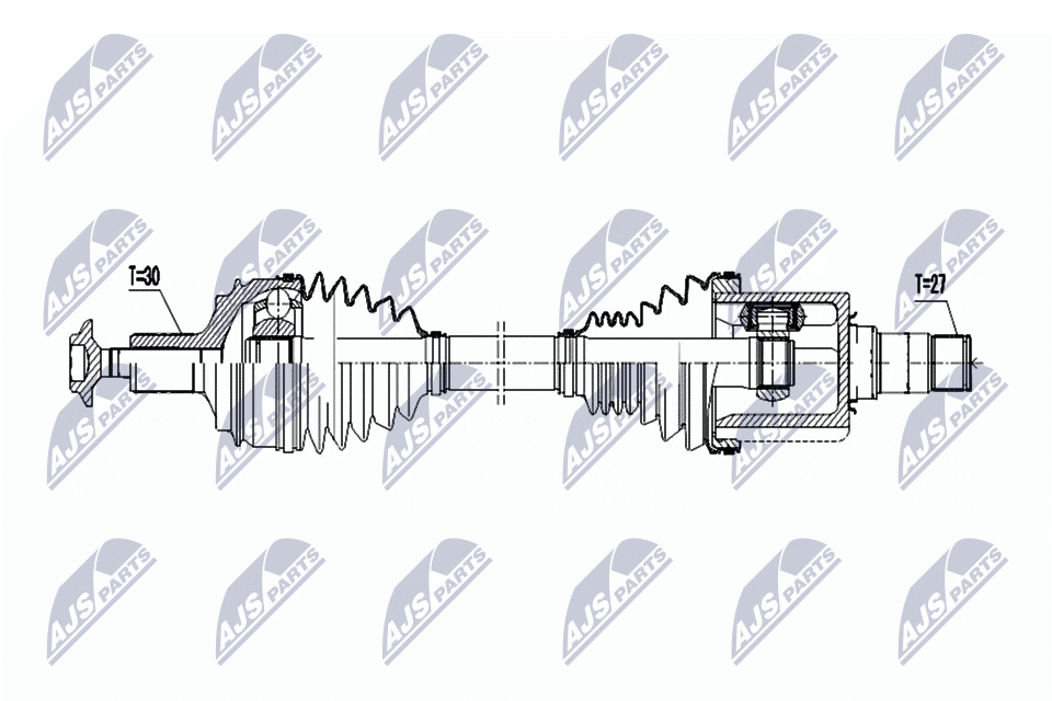 Drive Shaft  Art. NPWME063