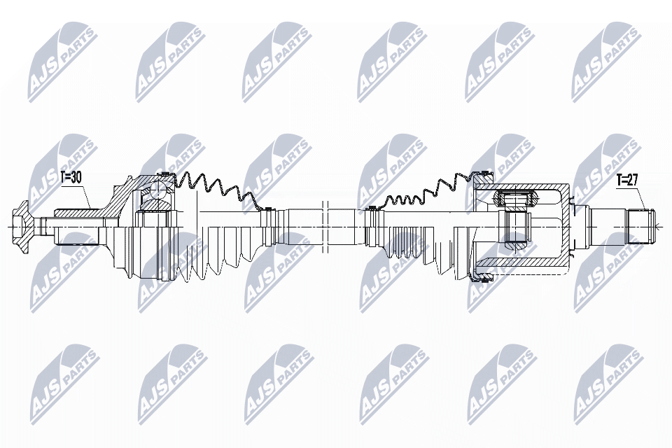 Drive Shaft  Art. NPWME076