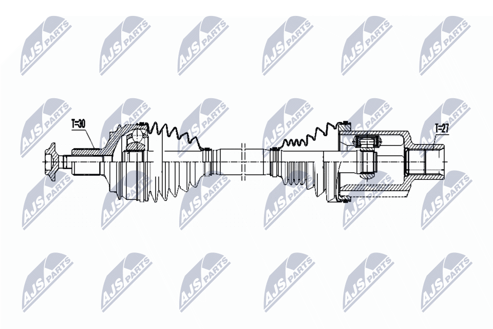 Drive Shaft  Art. NPWME077