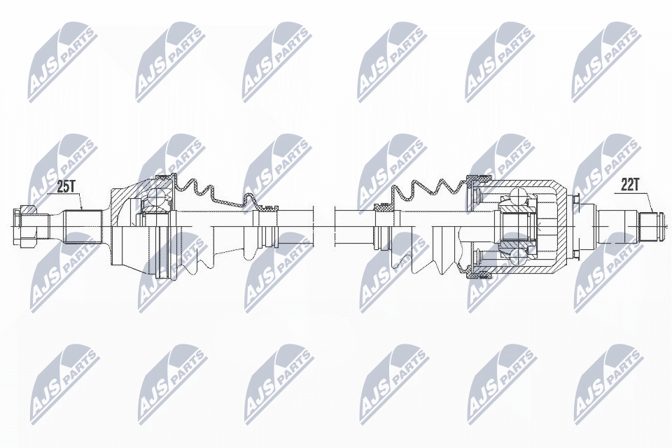 Drive Shaft  Art. NPWME106