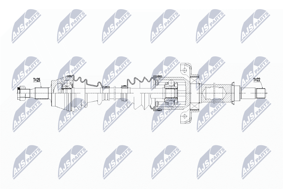 Drive Shaft  Art. NPWME108