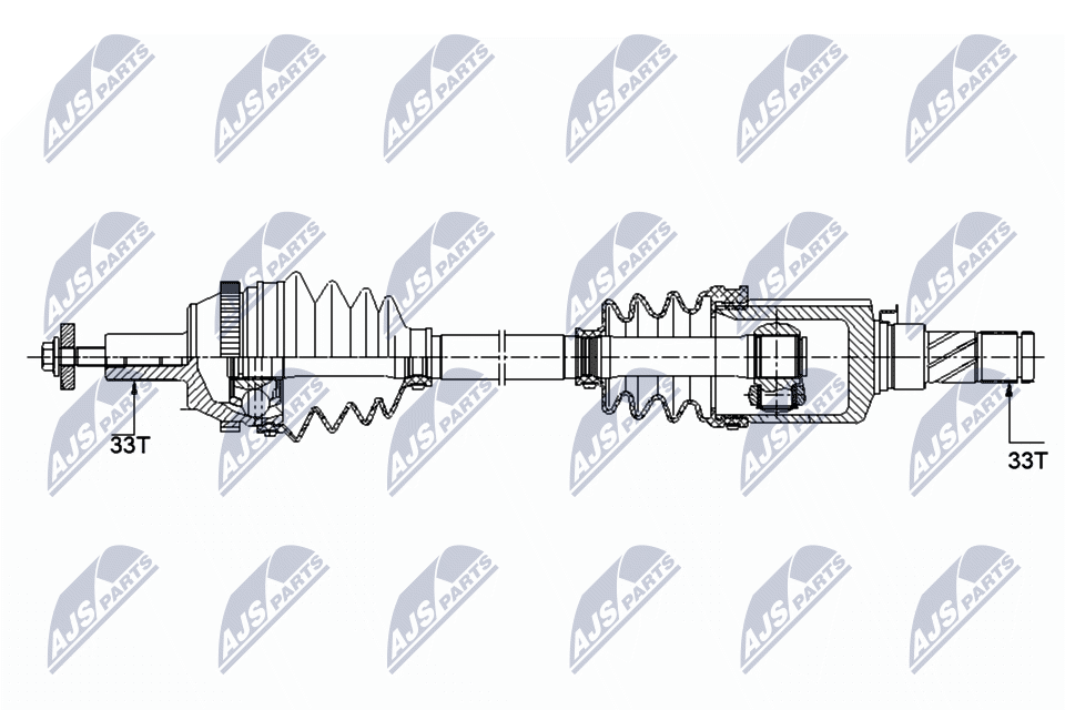 Drive Shaft  Art. NPWME120