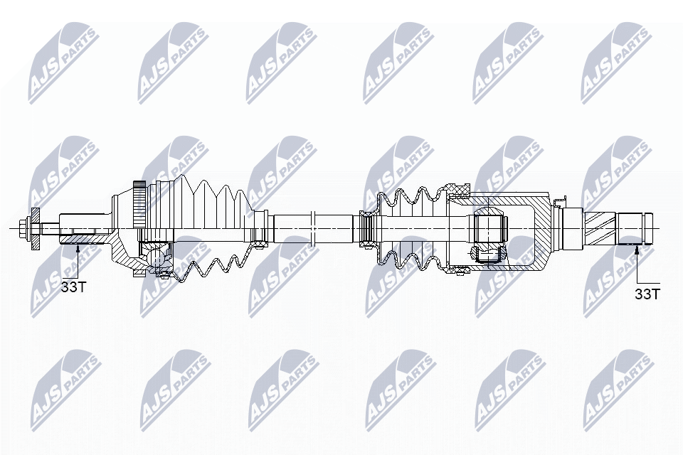 Drive Shaft  Art. NPWME122