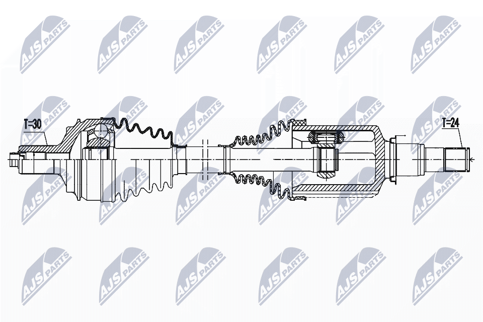 Drive Shaft  Art. NPWME144