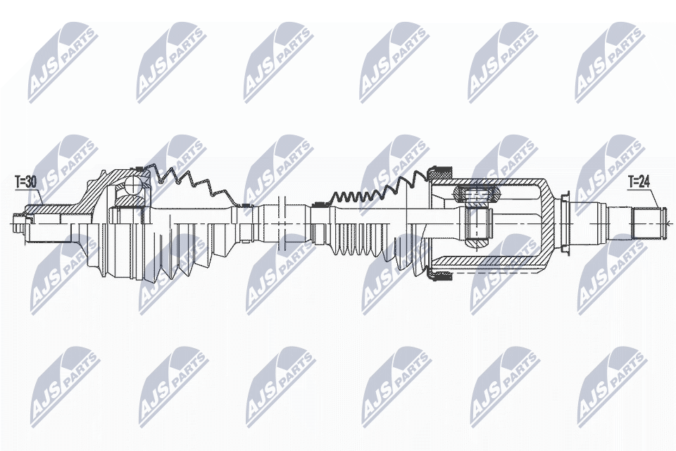 Drive Shaft  Art. NPWME154