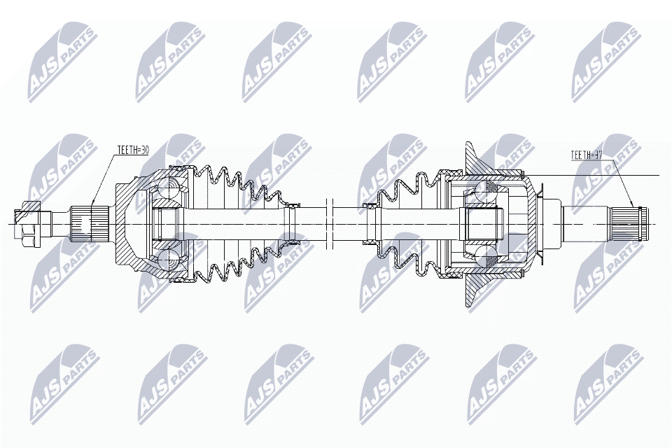 Drive Shaft  Art. NPWME162