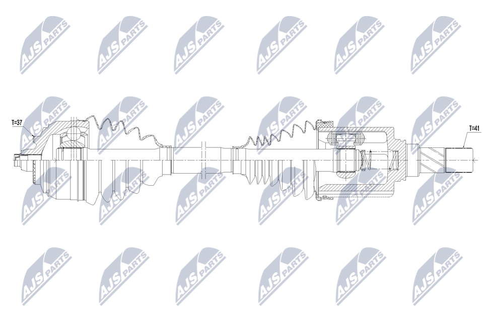 Drive Shaft  Art. NPWME166