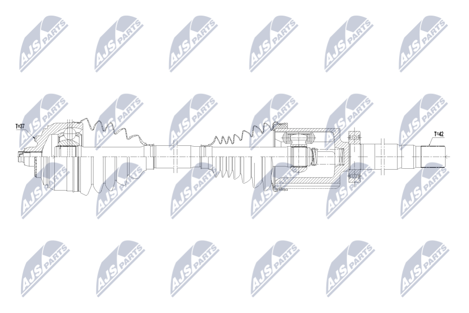 Drive Shaft  Art. NPWME172