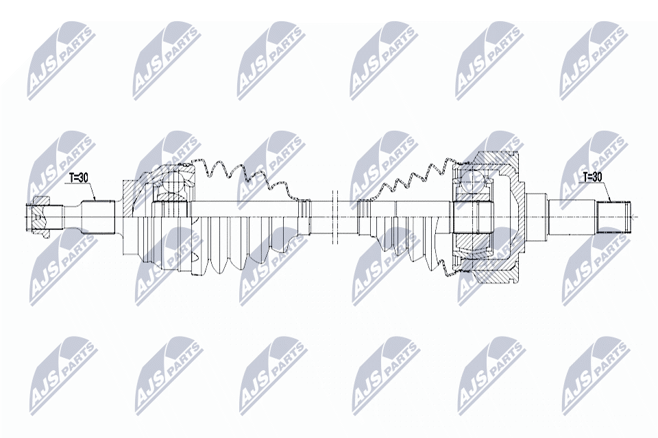 Drive Shaft  Art. NPWME174