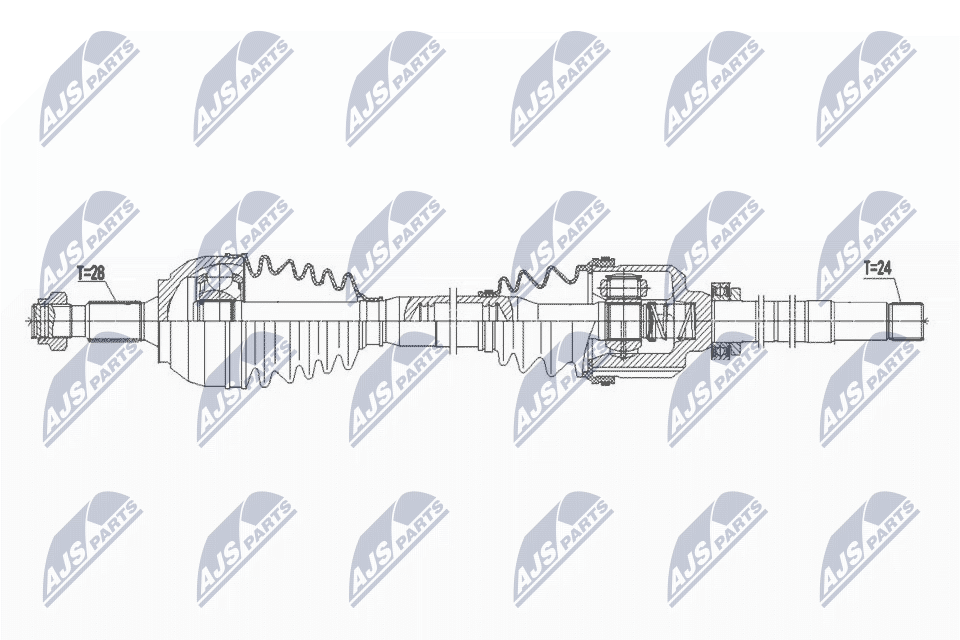 Drive Shaft  Art. NPWPE065