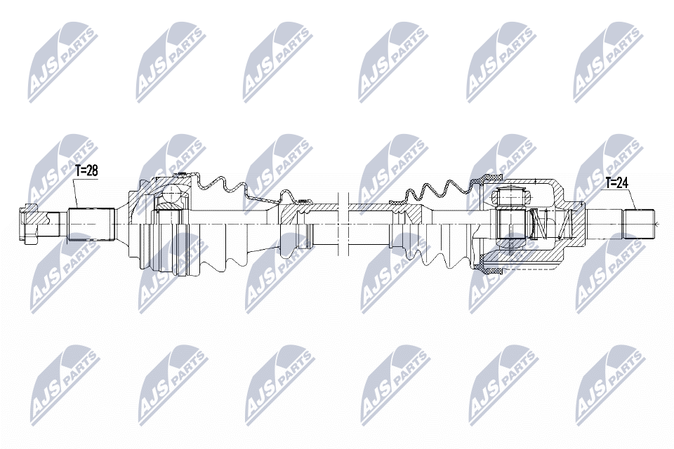 Drive Shaft  Art. NPWPE077