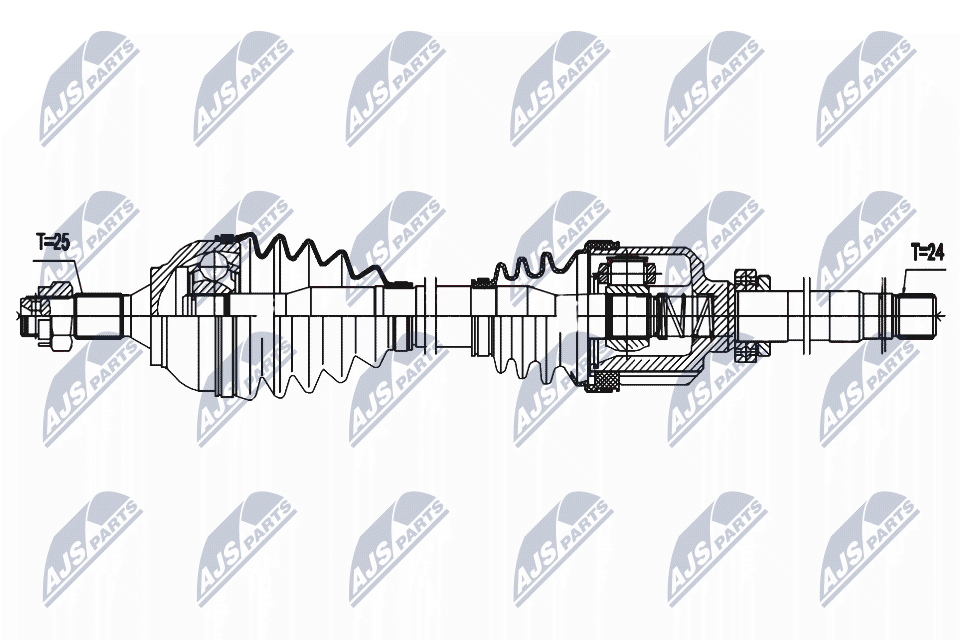 Drive Shaft  Art. NPWPE087