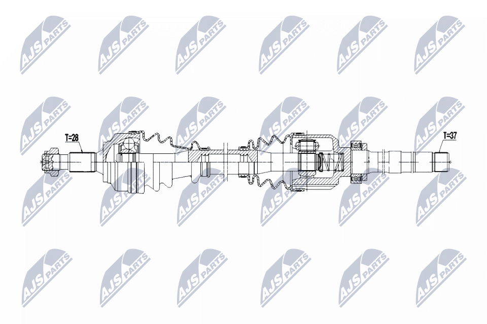 Drive Shaft  Art. NPWPE101