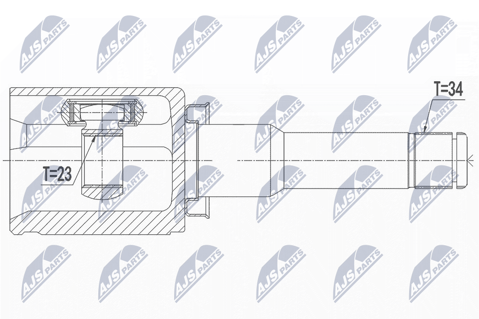 Joint Kit, drive shaft  Art. NPWPL040