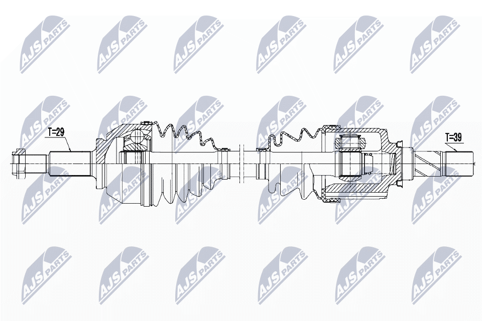 Drive Shaft  Art. NPWPL057