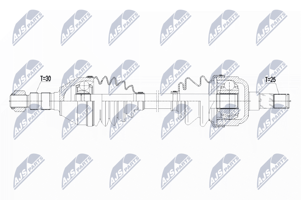 Drive Shaft  Art. NPWPL073