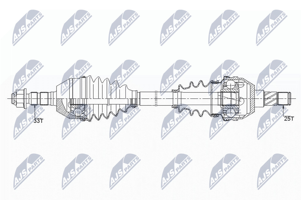 Drive Shaft  Art. NPWPL091