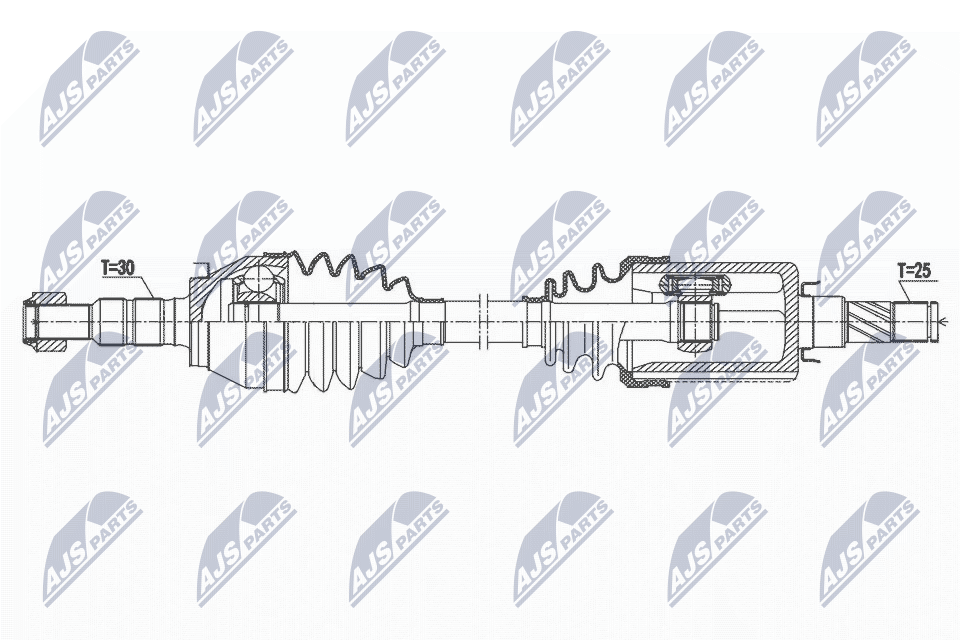 Drive Shaft  Art. NPWPL117