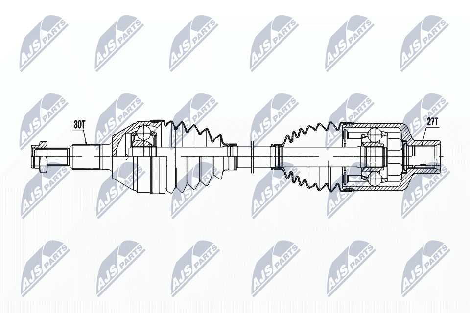 Drive Shaft  Art. NPWPL144