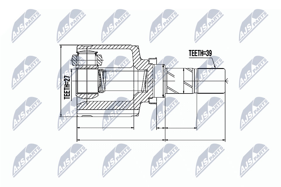 Joint Kit, drive shaft  Art. NPWRE043