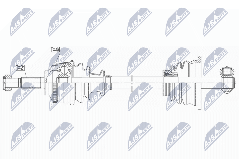 Drive Shaft  Art. NPWRE165