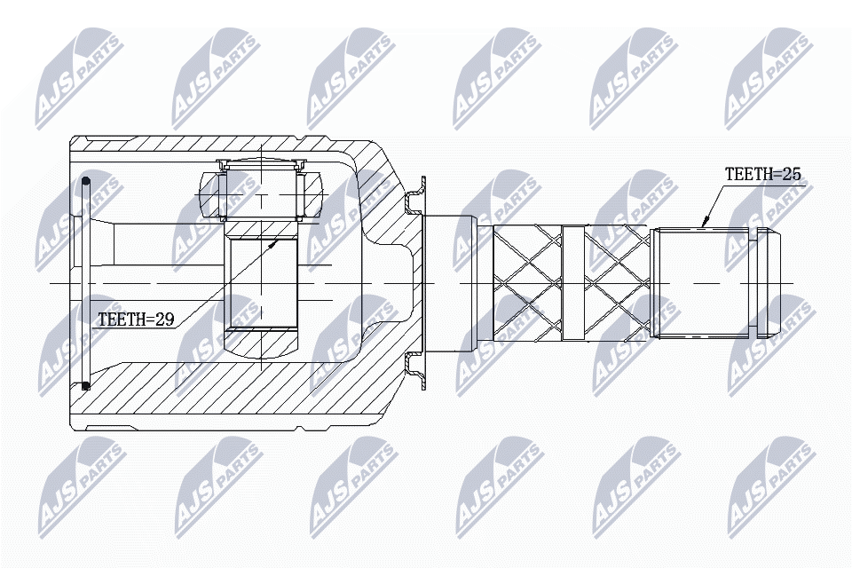 Joint Kit, drive shaft  Art. NPWSB013