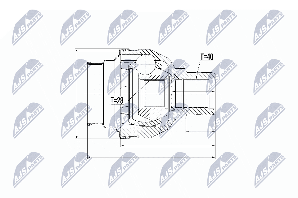 Joint Kit, drive shaft  Art. NPWVW031