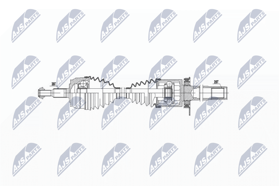 Drive Shaft  Art. NPWVW035